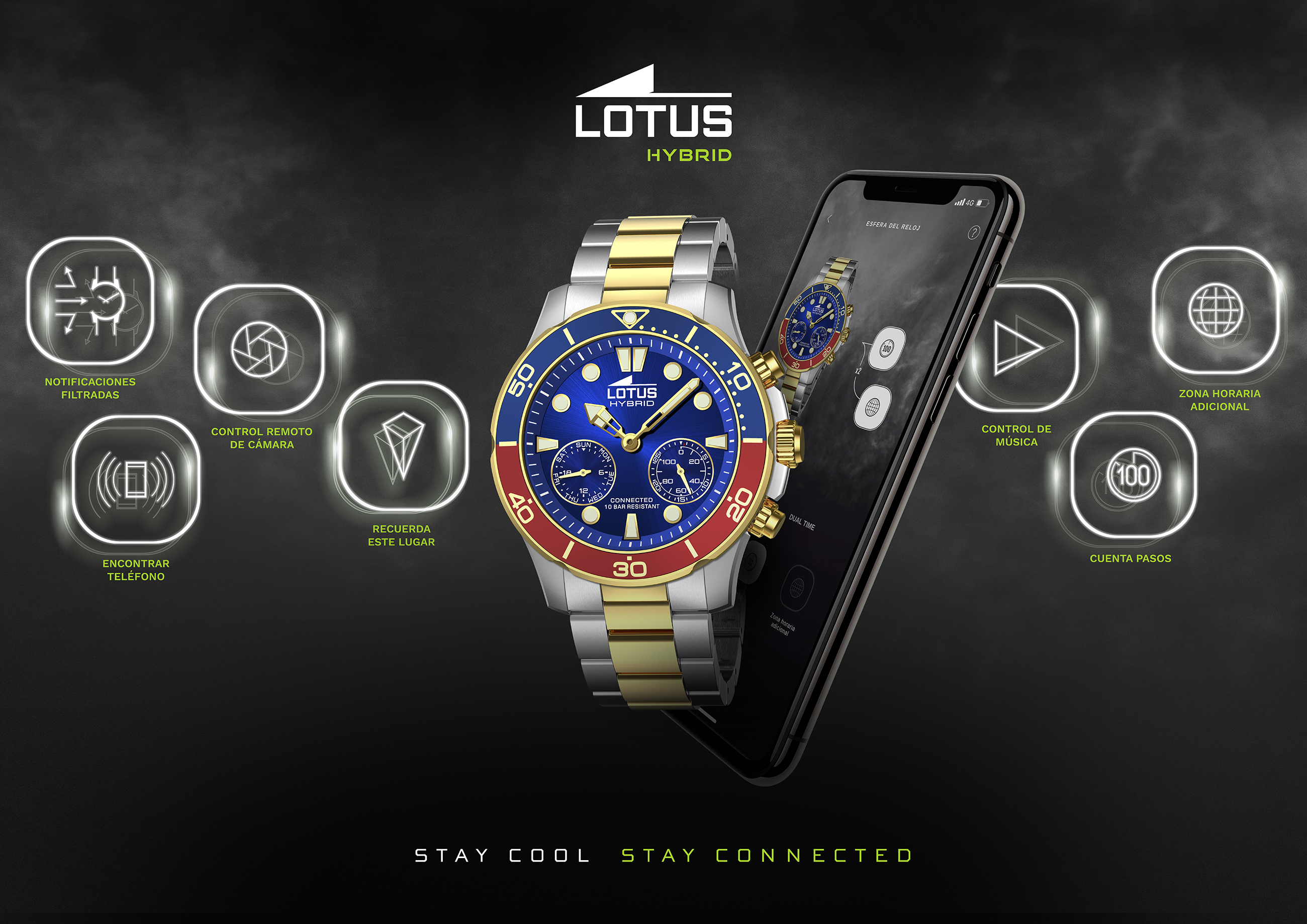 reloj lotus hybrid